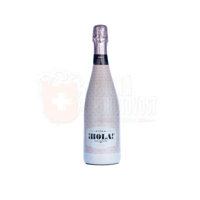 Hola! Cava, organic Brut Pink 11,5 %, 0,75l