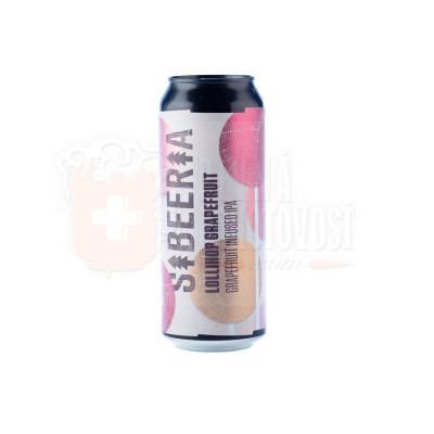 Sibeeria Lollihop Grapefruit 15° 0,5l PLECH