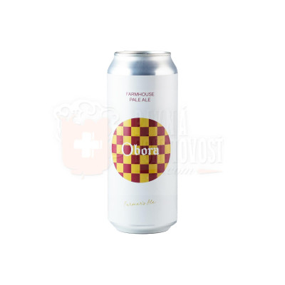 Obora Farmhouse Pale Ale 11,5° 0,5l PLECH