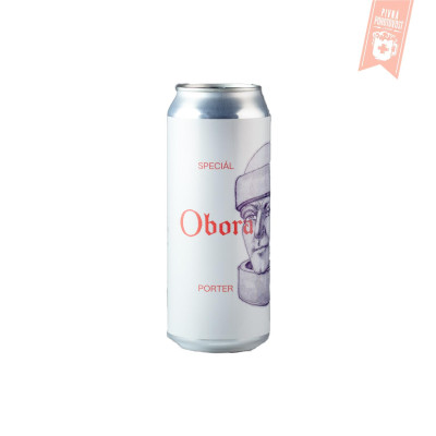 Obora Speciál Porter 19,3° 0,5l PLECH