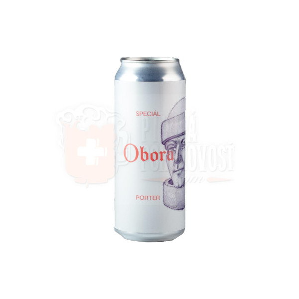 Obora Speciál Porter 19,3° 0,5l PLECH