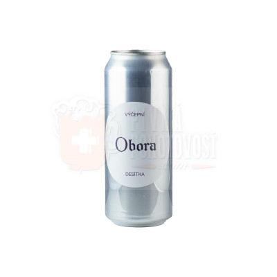 Obora Výčepní desítka 10° 0,5l PLECH