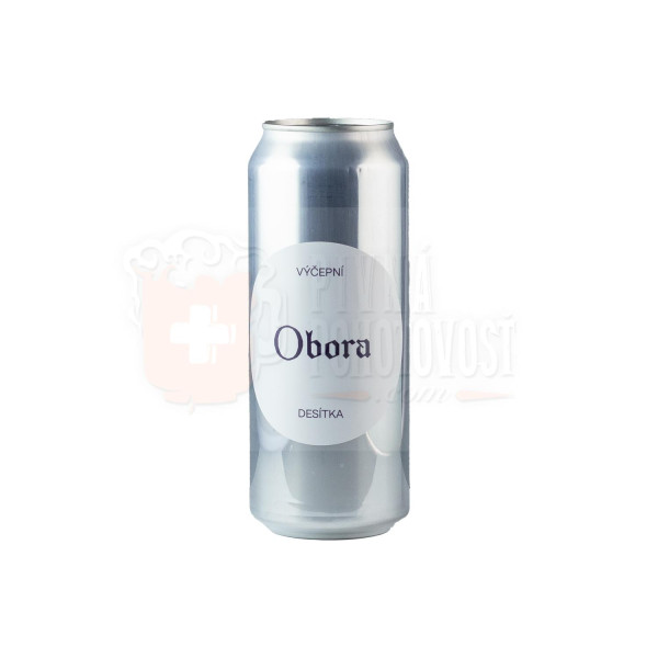 Obora Výčepní desítka 10° 0,5l PLECH