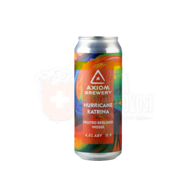 Axiom Brewery Hurricane Katrina Fruited Berliner Weisse 11° 0,5l PLECH