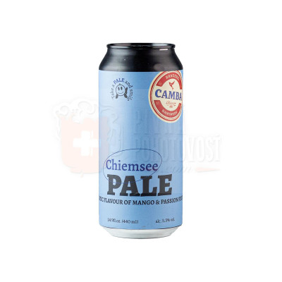 Camba Chiemsee PALE 12,1° 0,44l PLECH