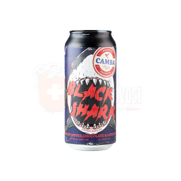 Camba Black Shark IPA 20,2° 0,44l PLECH