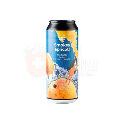 Magic Road Smokey apricot! 7,8° 0,5l PLECH