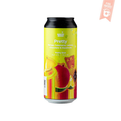 Magic Road Pretty Mango, Calamansi, Lemon 18° 0,5l PLECH