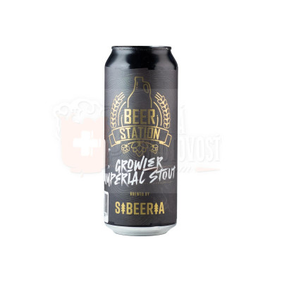 Sibeeria Growler Imperial Stout 22° 0,5l PLECH