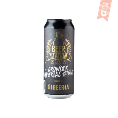 Sibeeria Growler Imperial Stout 22° 0,5l PLECH