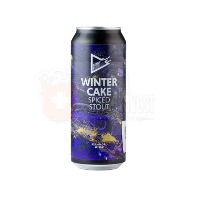 Funky Fluid Winter Cake Spiced Stout 15° 0,5l PLECH