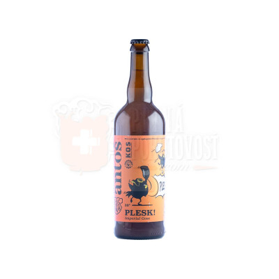 Antoš PLESK! Imperial Gose 20° 0,75l sklo