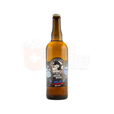 Nachmelená opica cold australian IPA 14° 0,75l