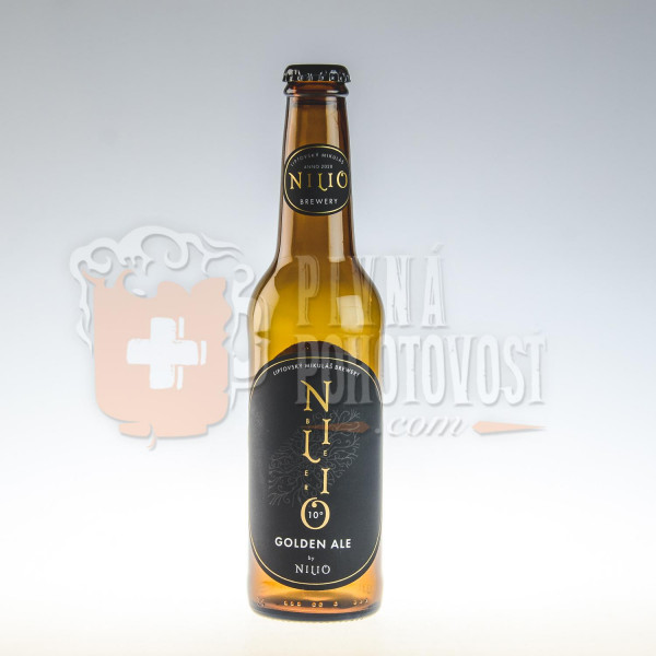 Nilio Beer Golden ALE 4,0% 0,33l sklo 