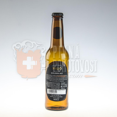 Nilio Beer Golden ALE 4,0% 0,33l sklo 