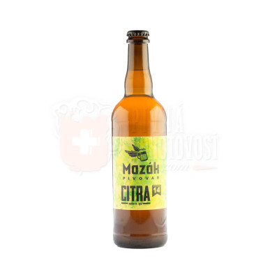 Mazák citra modern IPA 14° 0,75l