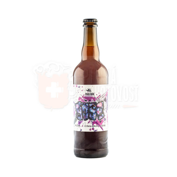 Mazák plum & cinnamon GOSE 12° 0,75l