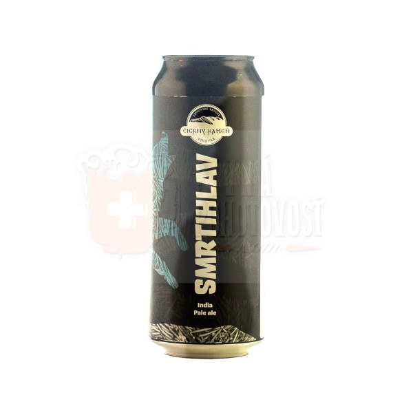 Čierny kameň Smrtihlav Indian Pale Ale 14° 5,8% 0,5l PLECH