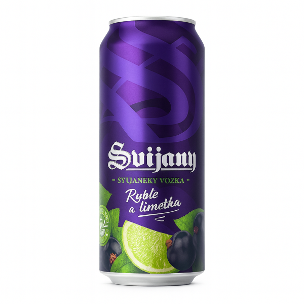 Svijany Svijanský Vozka Rybíz a limetka 0,5 l PLECH