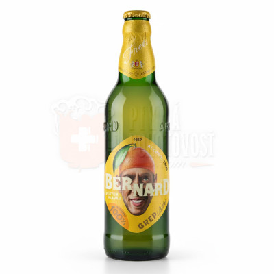 BERNARD, s čistou hlavou  Grep Free 0 %, 0,5 l
