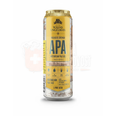 Volfas Engelman, APA Australian Pale Ale 5,0% 0,5l PLECH