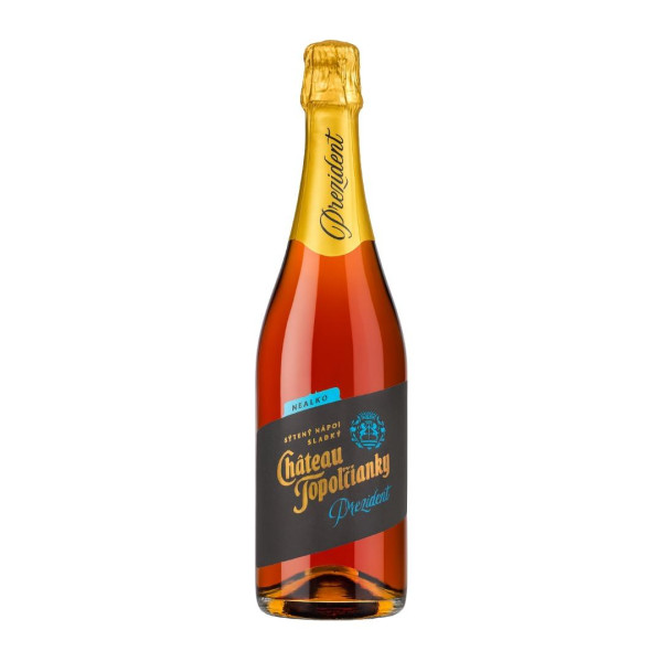 Topoľčianky Prezident Rosé Nealko 0,5 %, 0,75 l