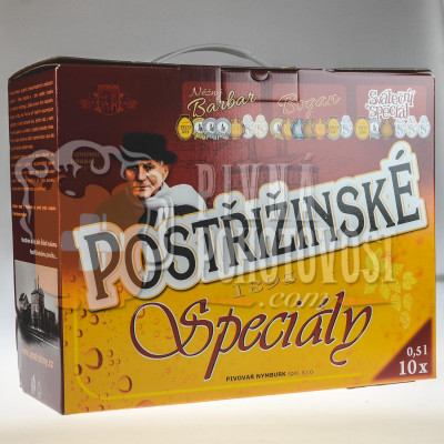 Postrižinské Špeciály Pivo darčekový set 10 X 0,5 l 